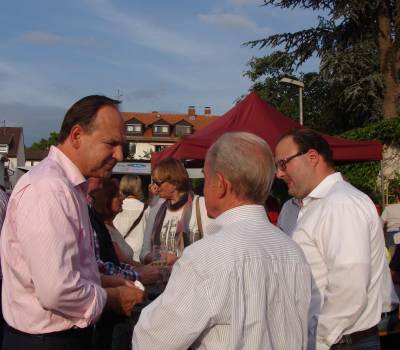 Besuch des Schlemmer-Shoppens in Dreieich am 25. Juni 2015.
