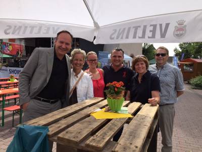 Besuch der CDU in Nieder-Roden. 