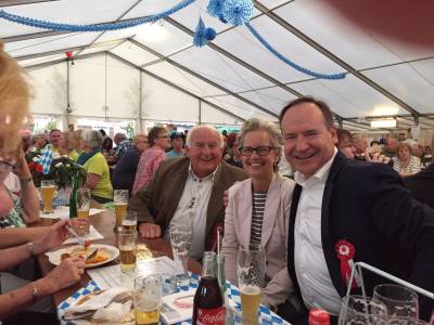 Besuch beim 135. Jubil�um der TuS Forschhausen.