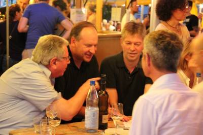 Besuch des Weinfests in Egelsbach am 15. August 2015 gemeinsam mit Peter Wichtel MdB